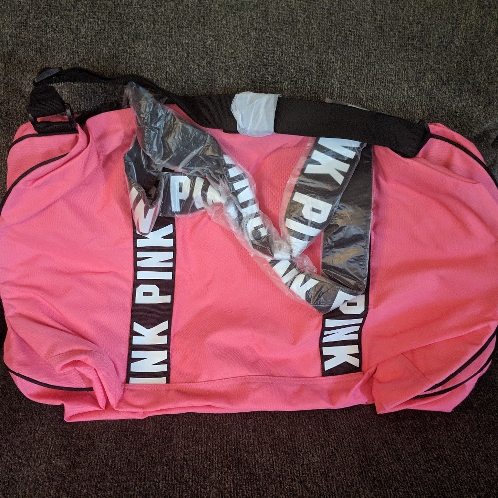 VS Pink duffle bag